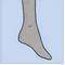 Solidea Brigitte Micro Rete Compression Thigh Highs Foot